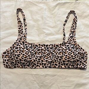 Xhilaration Animal Print Bikini Top